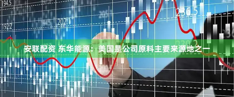 安联配资 东华能源：美国是公司原料主要来源地之一
